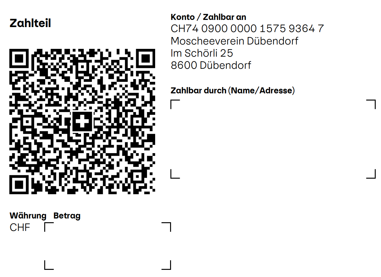 Banküberweisung QR-Code